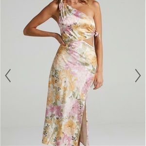 Showpo Glaucus dress in elegant rose